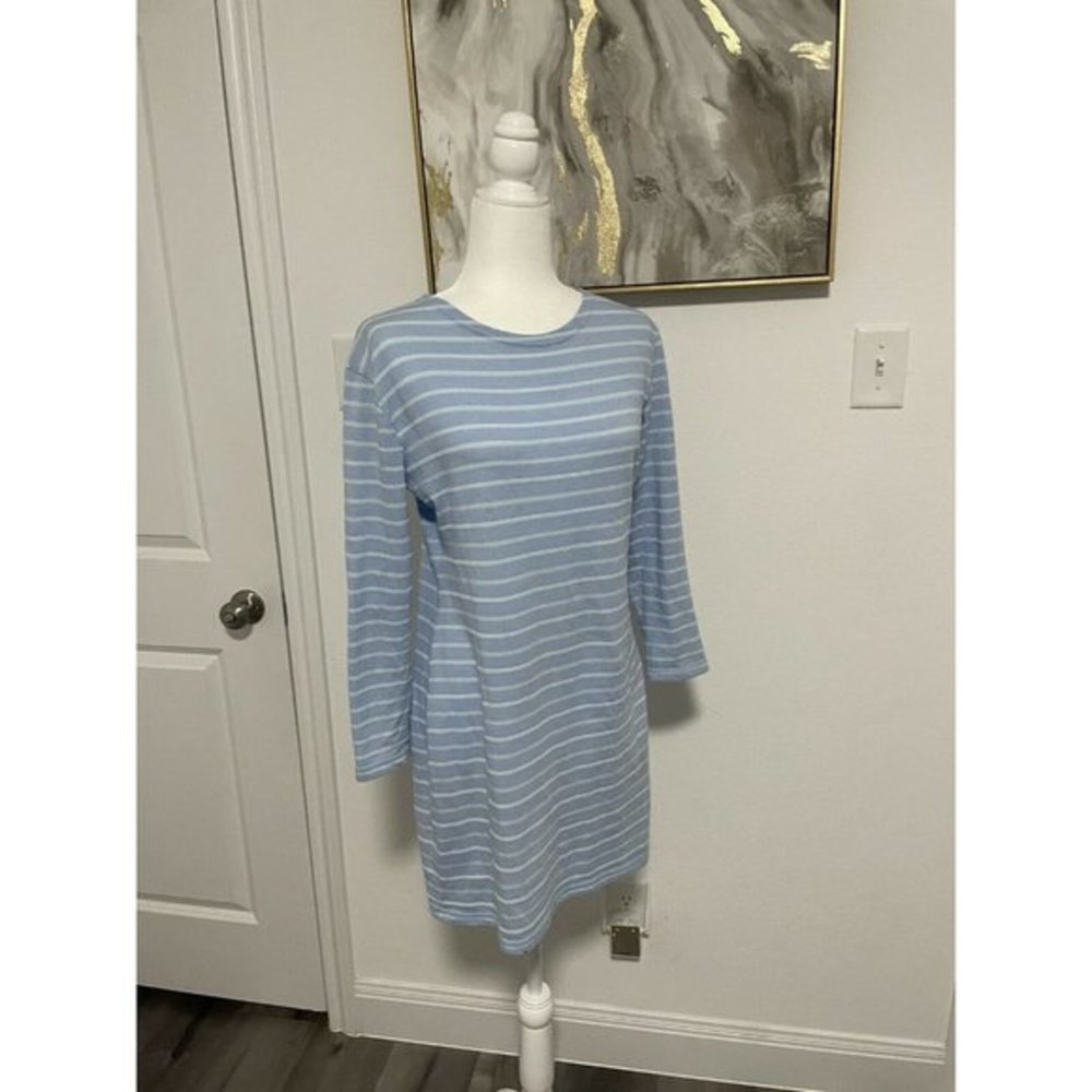 Sail to Sable Striped Long Sleeve Dress